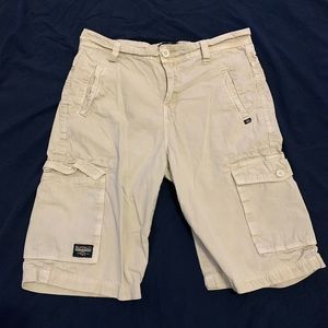 Buffalo David Bitton cargo shorts beige